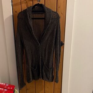 Roberto Collina Dark Green Knit Cardigan